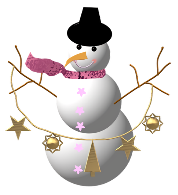 Transparent christmas Snowman Cartoon for snowman for Christmas