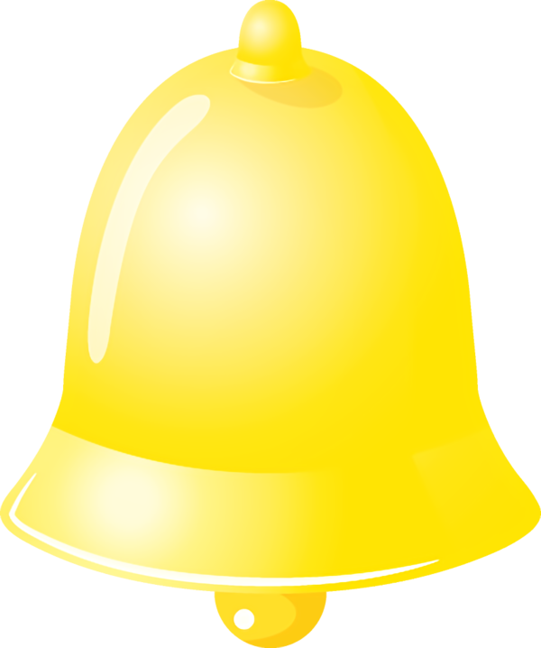 Transparent christmas Yellow Bell Helmet for Jingle Bells for Christmas