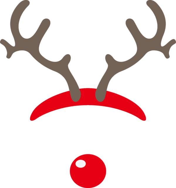 Transparent christmas Antler Deer Horn for Reindeer for Christmas