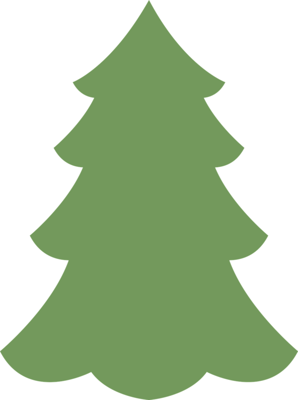 Transparent Christmas Tree Christmas Day Santa Claus Colorado Spruce Green for Christmas