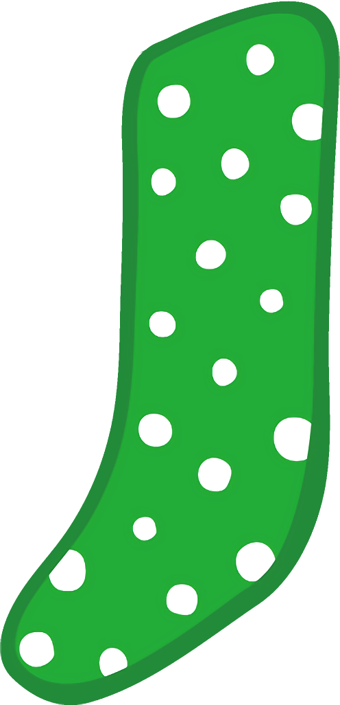 Transparent christmas Green Polka dot Pattern for Christmas Stocking for Christmas