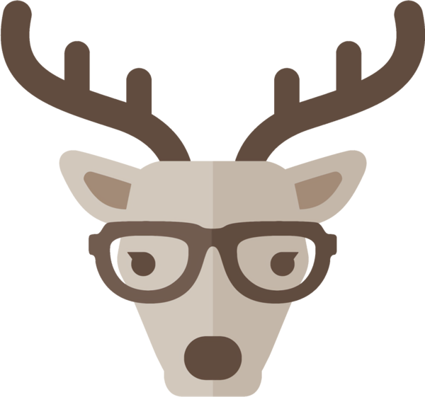 Transparent christmas Head Deer Antler for Reindeer for Christmas