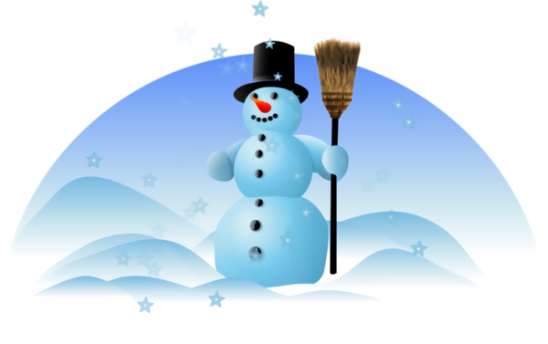 Transparent christmas Snowman Snow Cartoon for snowman for Christmas