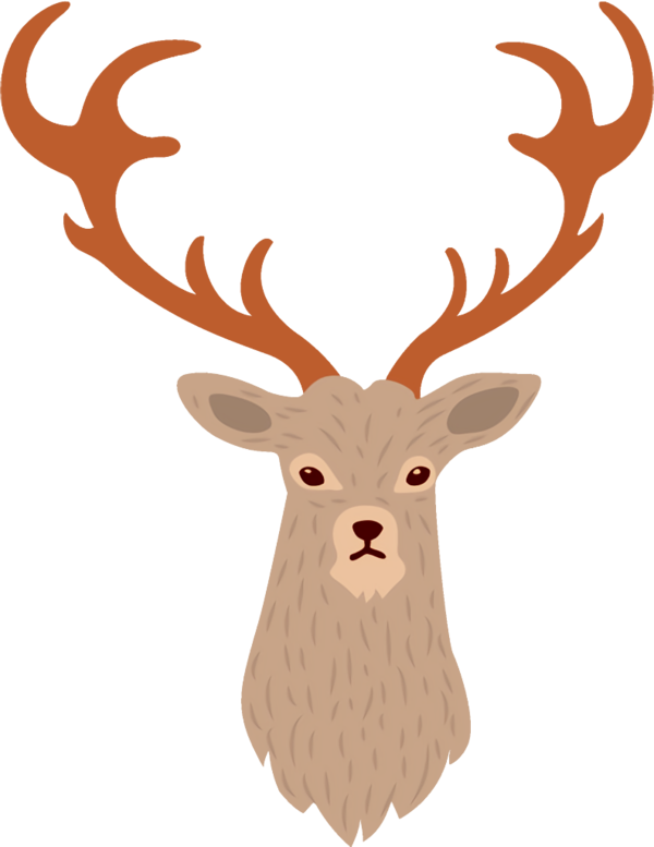 Transparent christmas Deer Head Antler for Reindeer for Christmas