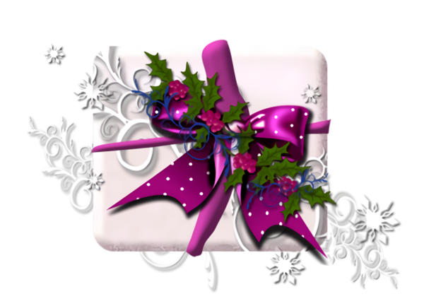 Transparent christmas Purple Violet Lilac for Christmas Gift for Christmas