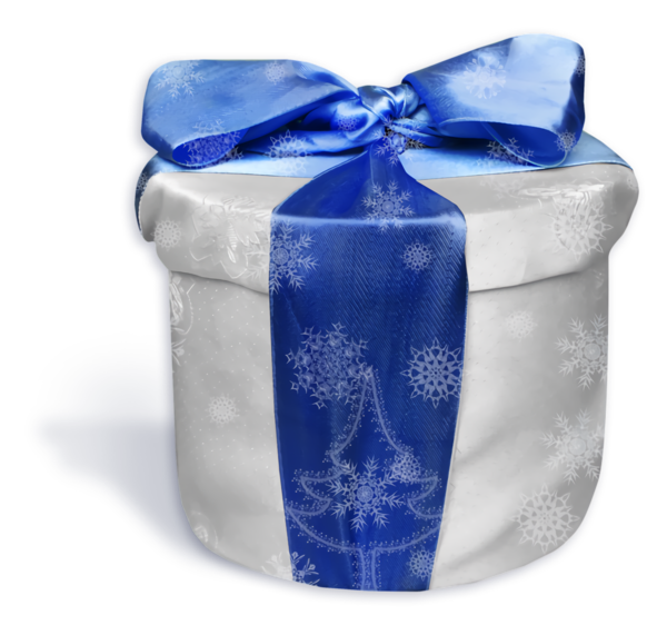 Transparent christmas Blue Cobalt blue Ribbon for Christmas Gift for Christmas