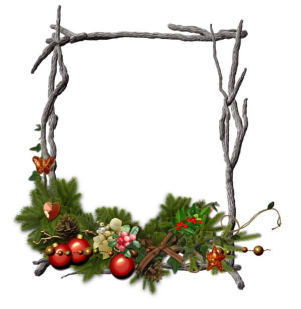 Transparent christmas Christmas decoration Twig Plant for Christmas Border for Christmas