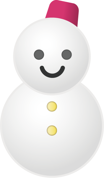 Transparent christmas Snowman Smile for Snowman for Christmas