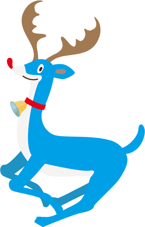 Transparent christmas Deer Tail Reindeer for Reindeer for Christmas