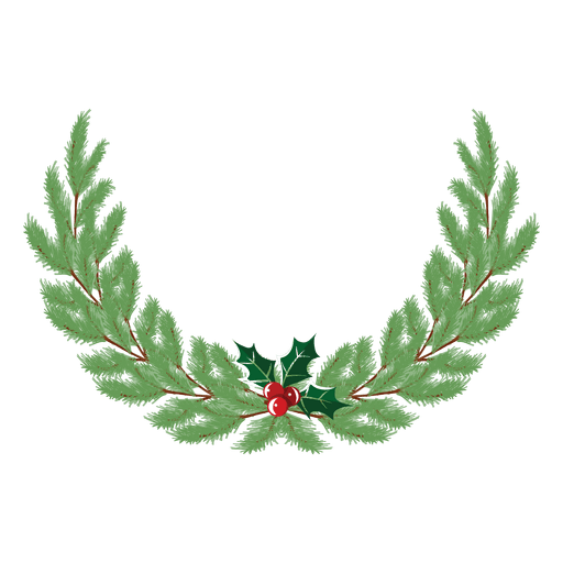 Transparent Wreath Christmas Crown Tree Plant for Christmas