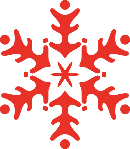 Transparent christmas Ornament Snowflake for Snowflake for Christmas