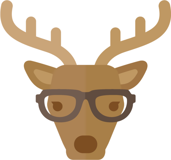 Transparent christmas Head Deer Antler for Reindeer for Christmas