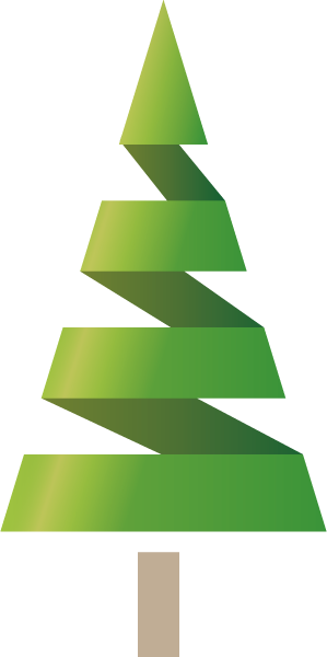 Transparent christmas Green Christmas tree Line for Christmas Tree for Christmas