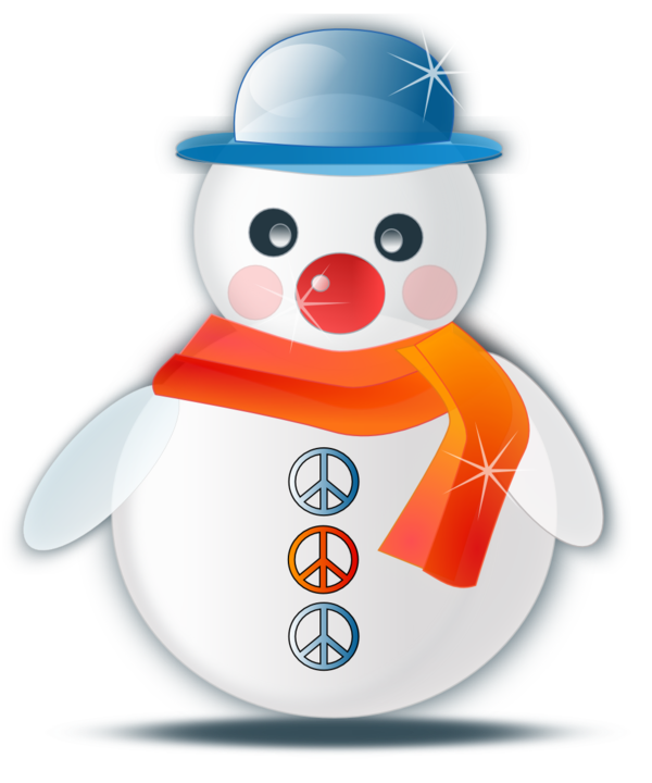Transparent Snowman Christmas Drinkware for Christmas