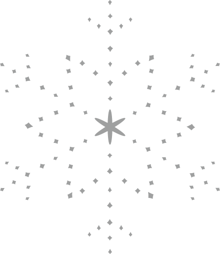 Transparent christmas Line Pattern for Snowflake for Christmas