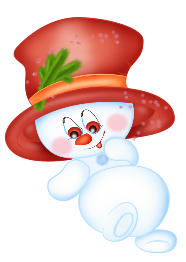 Transparent christmas Cartoon for Snowman for Christmas