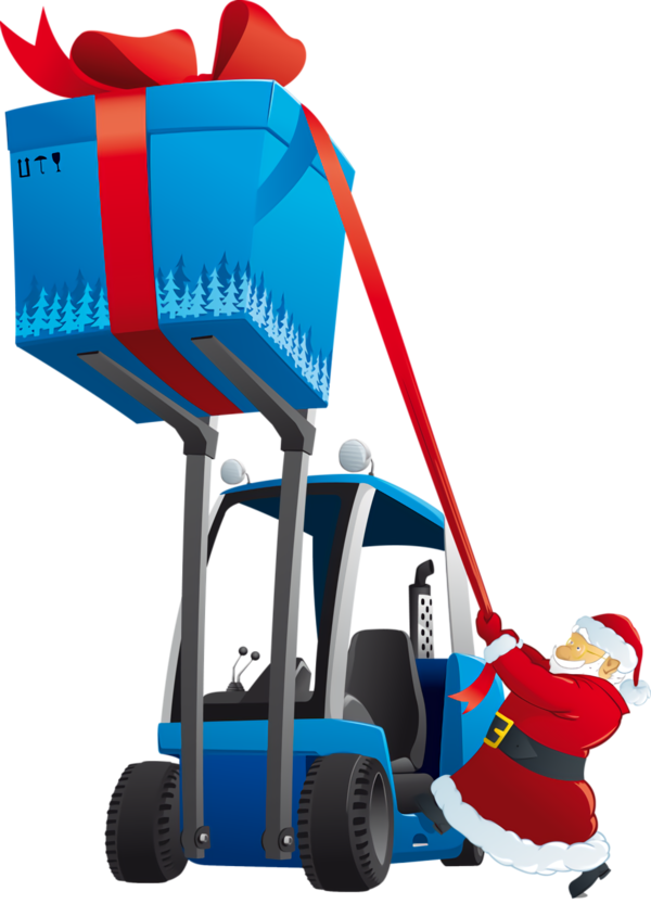 Transparent christmas Cartoon Vehicle Electric blue for Christmas Gift for Christmas