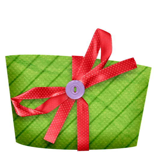 Transparent Gift Christmas Gratis Green for Christmas