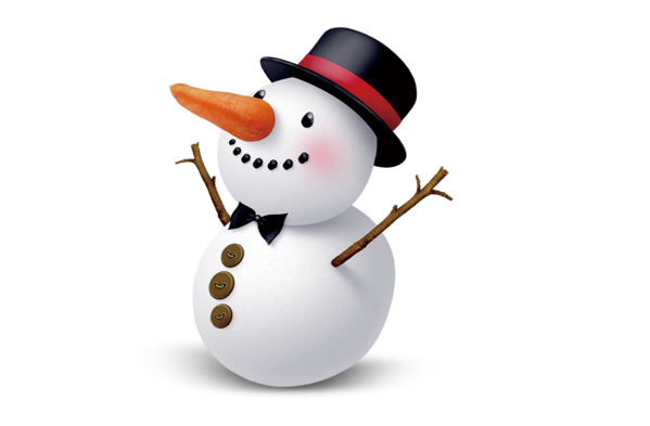 Transparent Snowman Daxue Christmas Christmas Ornament for Christmas