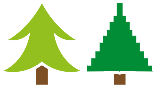 Transparent Christmas Tree Spruce Fir Tree Green for Christmas