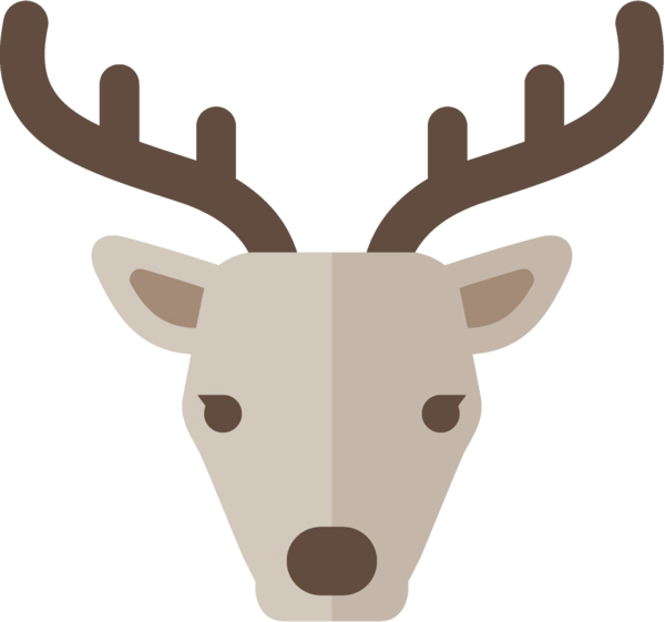 Transparent christmas Antler Reindeer Deer for Reindeer for Christmas