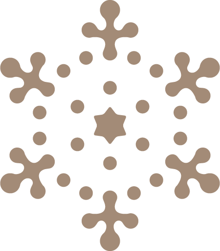 Transparent christmas Pattern Design Beige for Snowflake for Christmas