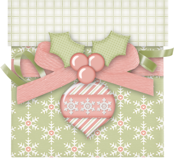 Transparent christmas Pink Ribbon Wrapping paper for Christmas Gift for Christmas