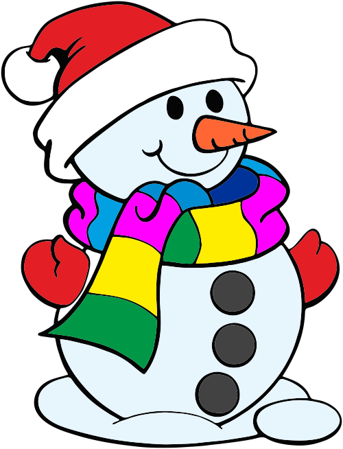 Transparent Christmas Snowman Coloring Book Area for Christmas