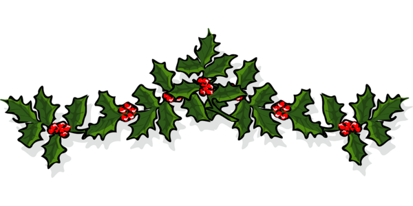 Transparent Common Holly American Holly Christmas Graphics Holly Plant for Christmas