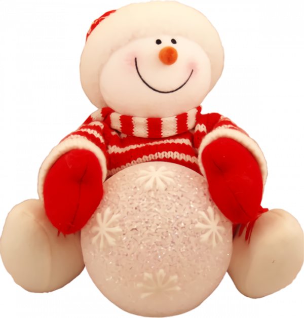 Transparent christmas Stuffed toy Snowman Baby toys for snowman for Christmas