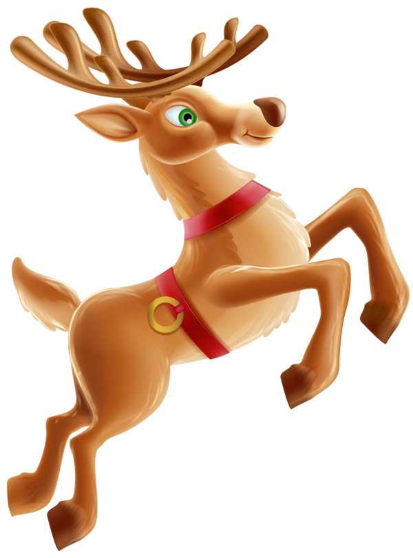 Transparent Deer Reindeer Christmas Christmas Ornament for Christmas