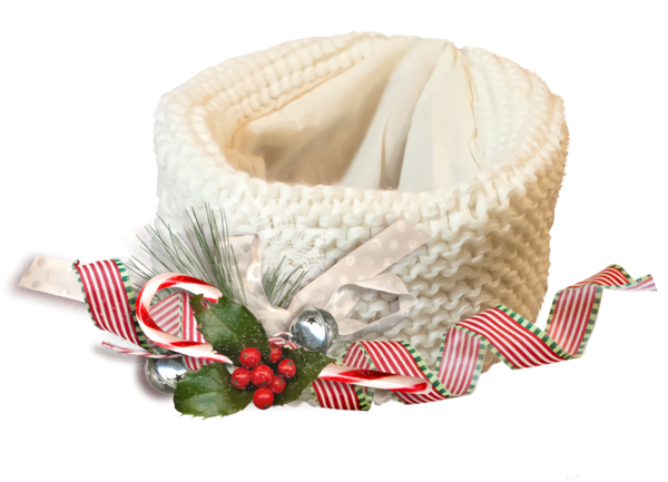 Transparent christmas Headgear Christmas Hat for Holly for Christmas