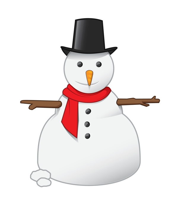 Transparent Snowman High Definition Video Christmas Flightless Bird for Christmas