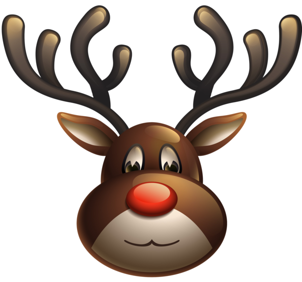 Transparent Reindeer Christmas Patience Deer for Christmas
