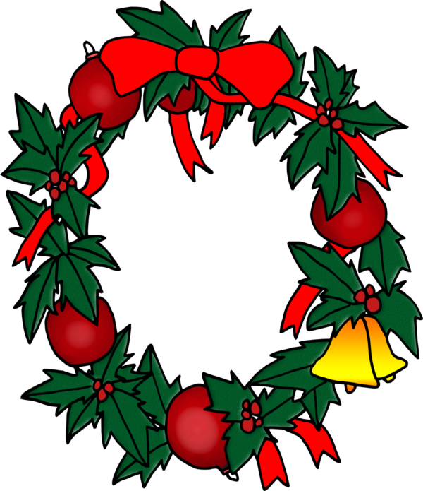 Transparent Wreath Christmas Day Christmas Ornament Leaf Christmas Decoration for Christmas