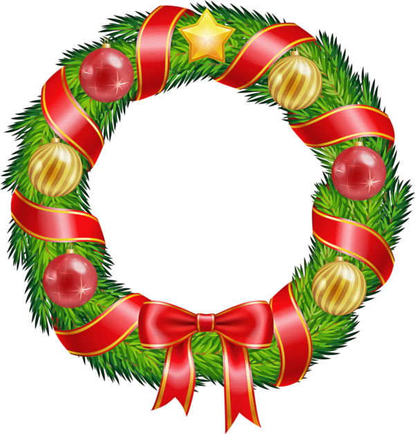Transparent Christmas Ornament Mrs Claus Christmas Day Wreath Christmas Decoration for Christmas