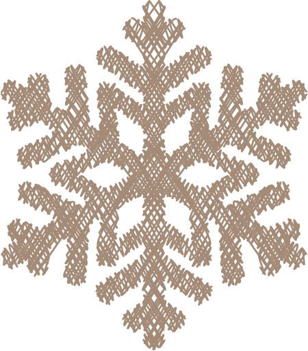 Transparent christmas Pattern Design Textile for Snowflake for Christmas