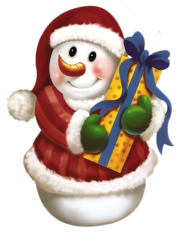 Transparent christmas Snowman for snowman for Christmas