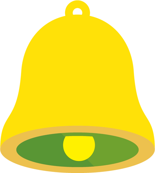 Transparent christmas Yellow Bell Headgear for Jingle Bells for Christmas