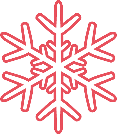 Transparent christmas Line Line art Snowflake for Snowflake for Christmas