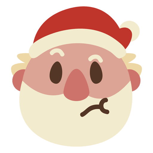 Transparent Santa Claus Christmas Crying Christmas Ornament Cartoon for Christmas