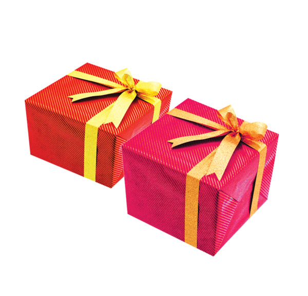 Transparent Gift Surprise Box for Christmas