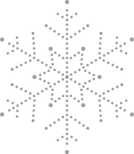 Transparent christmas Text Line Pattern for Snowflake for Christmas