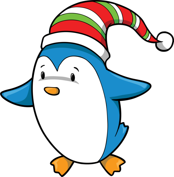 Transparent Bird Penguin Flightless Bird Christmas for Christmas