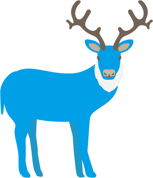 Transparent christmas Reindeer Deer Elk for Reindeer for Christmas
