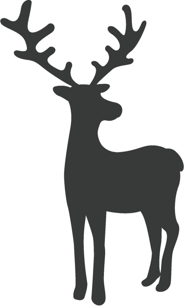 Transparent christmas Reindeer Deer Elk for Reindeer for Christmas