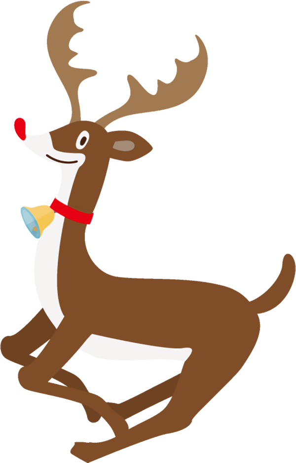 Transparent christmas Reindeer Deer Tail for Reindeer for Christmas