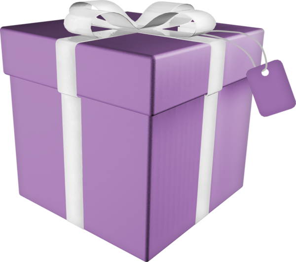 Transparent christmas Purple Violet Lilac for Christmas Gift for Christmas