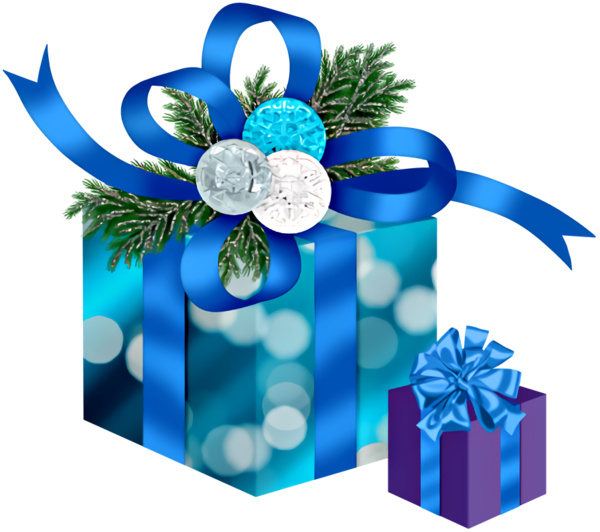 Transparent christmas Blue Ribbon Turquoise for Christmas Gift for Christmas