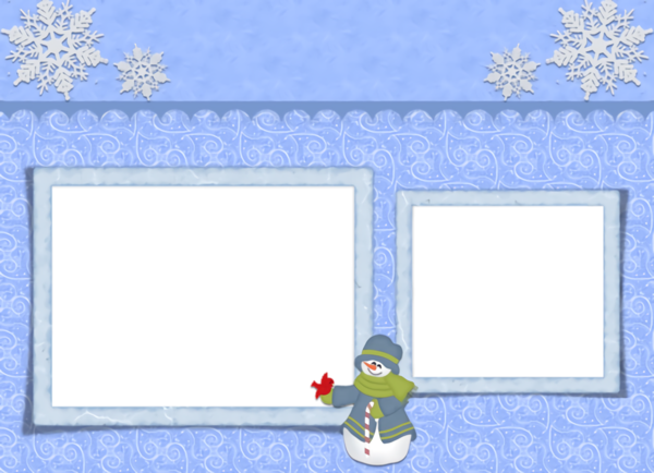 Transparent christmas Picture frame Rectangle for Christmas Border for Christmas